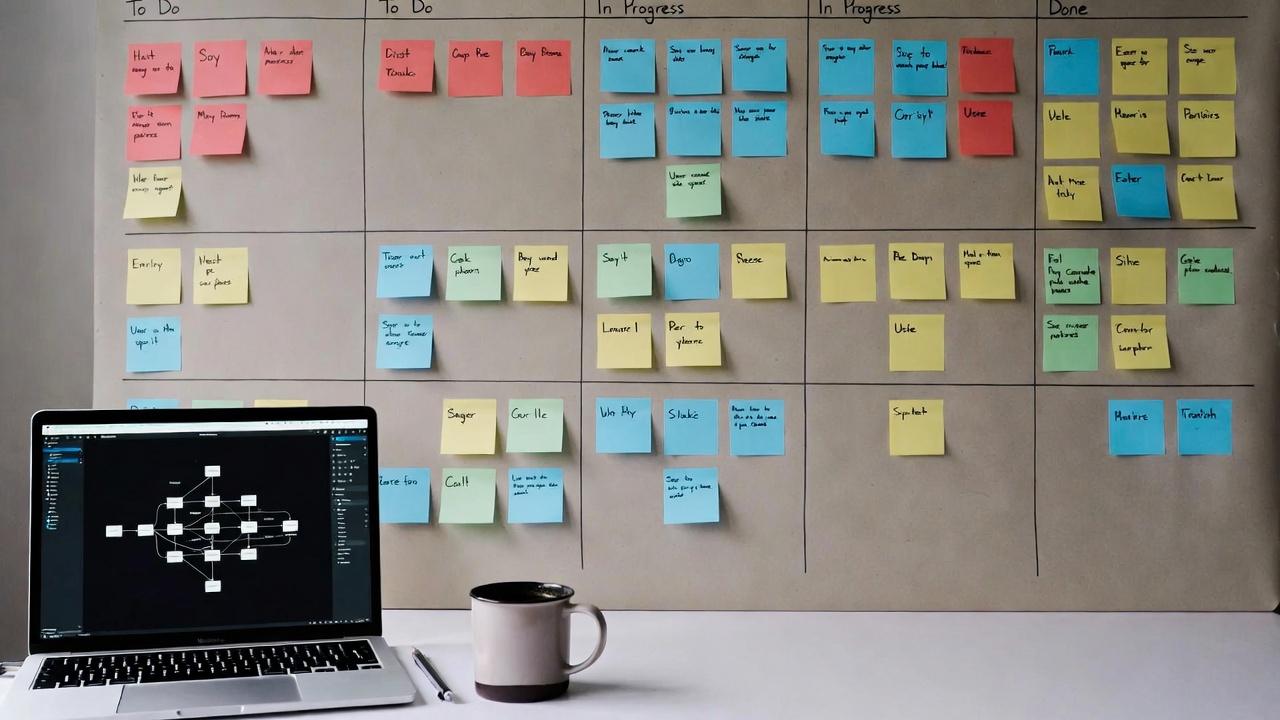 Team sprint discovery planning board