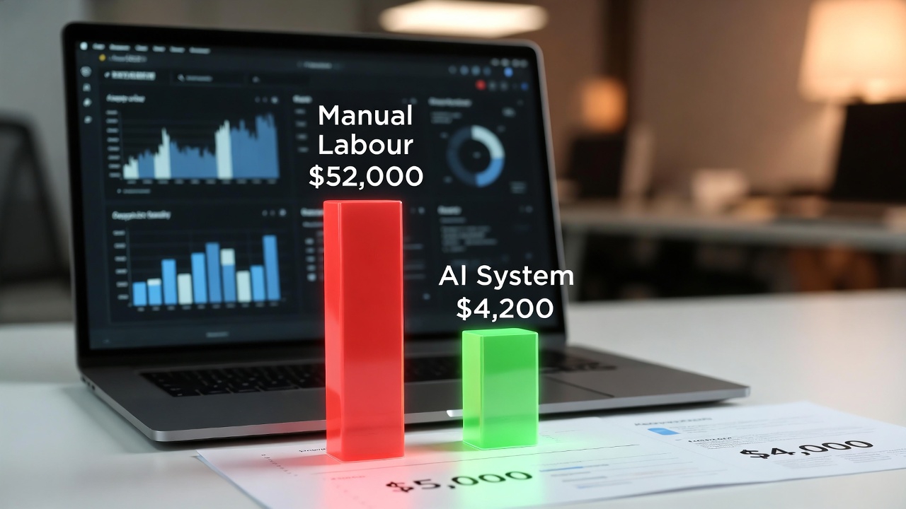 Cost savings comparison visual